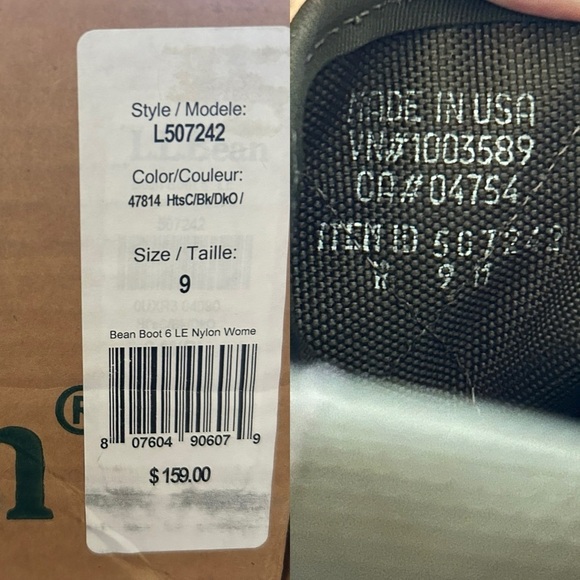 L.L. Bean Nylon Camo Bean Boots - Picture 14 of 14